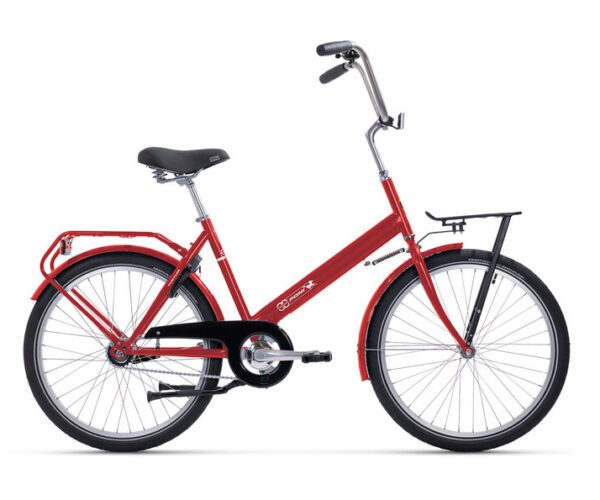Tunturi PONI 2-käiguline jalgratas, punane